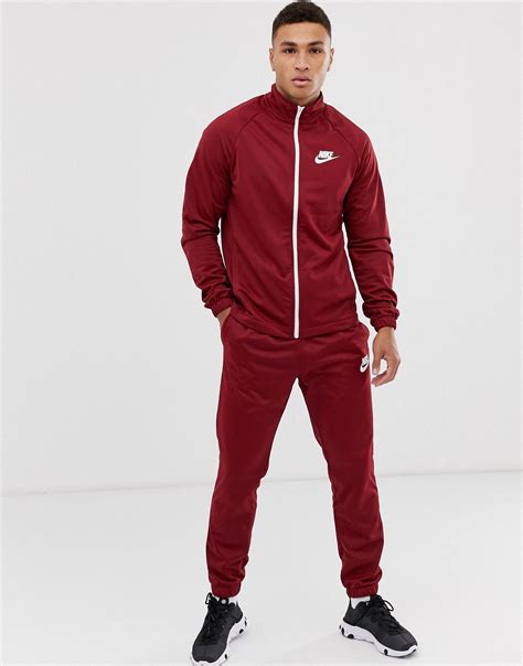 nike sportanzug herren rot|Herren Rot Trainingsanzüge (14) .